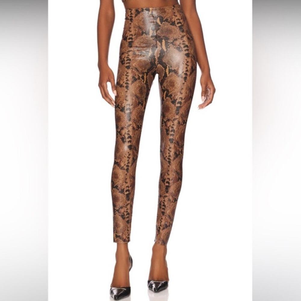 Commando Animal Legging in Tawny Python Size XS